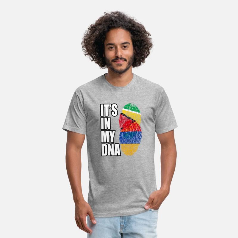 Guyanese And Armenian Mix Heritage DNA Flag