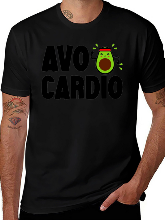 Avo Cardio Funny Workout T-Shirt