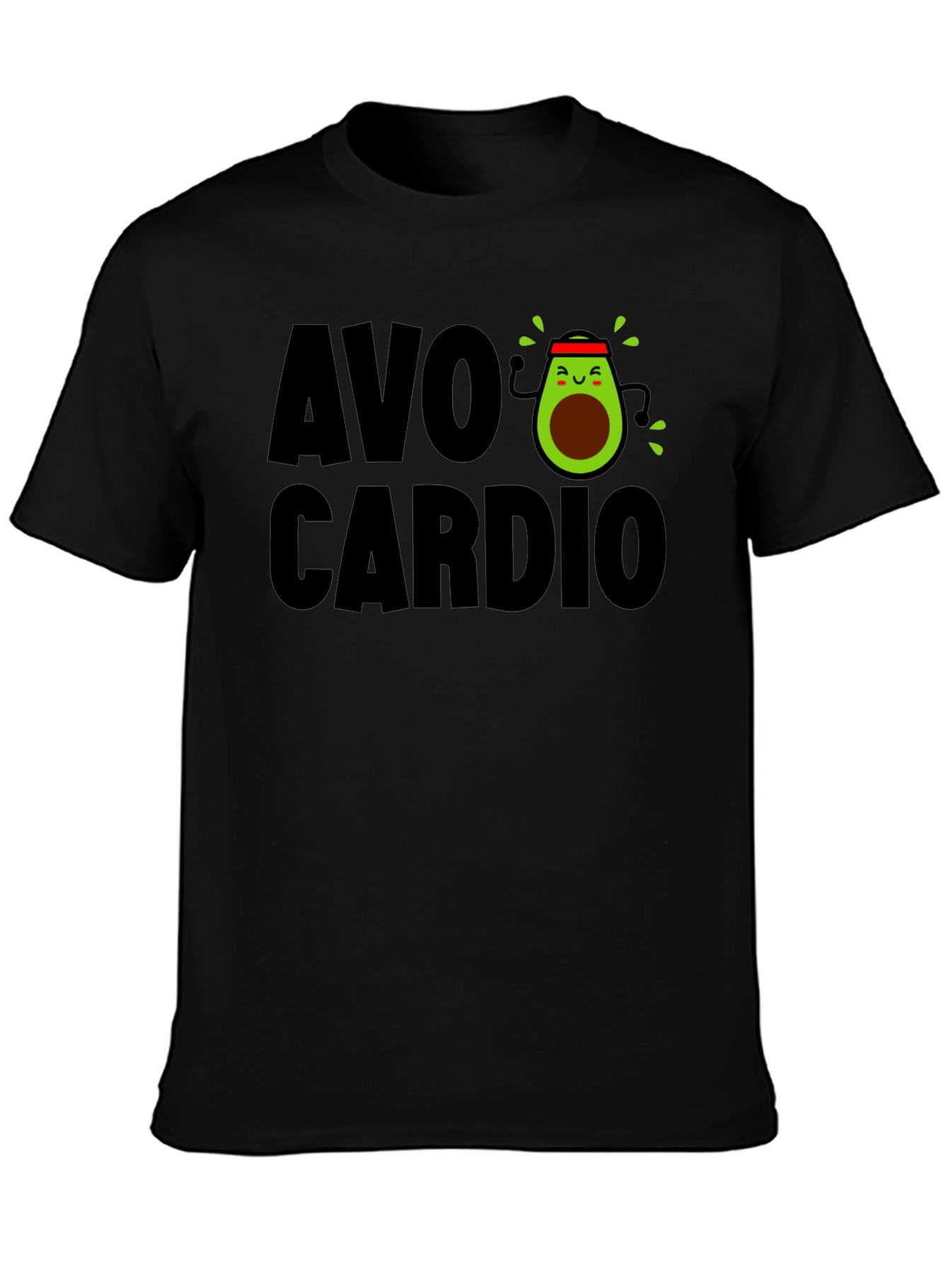 Avo Cardio Funny Workout T-Shirt