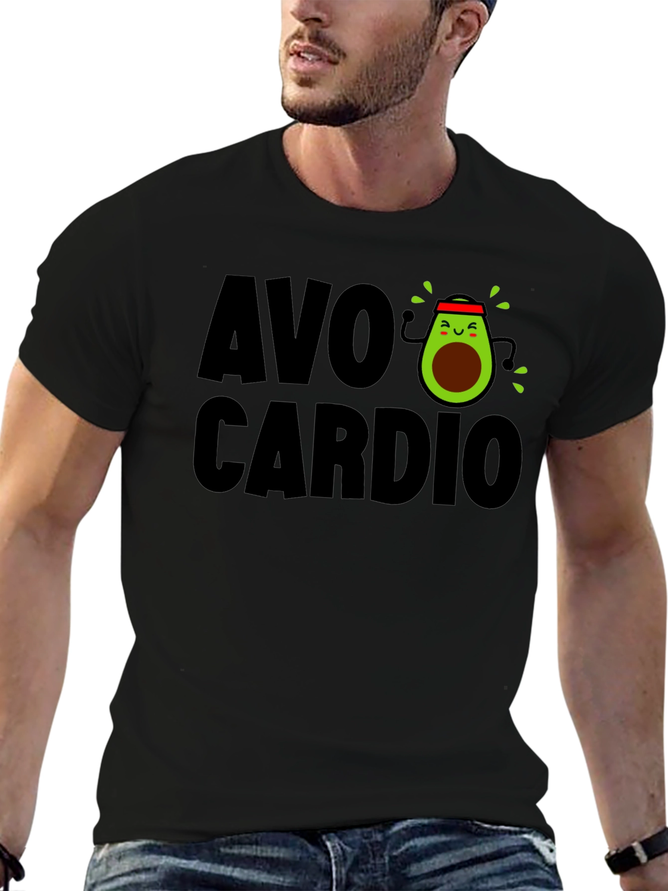 Avo Cardio Funny Workout T-Shirt