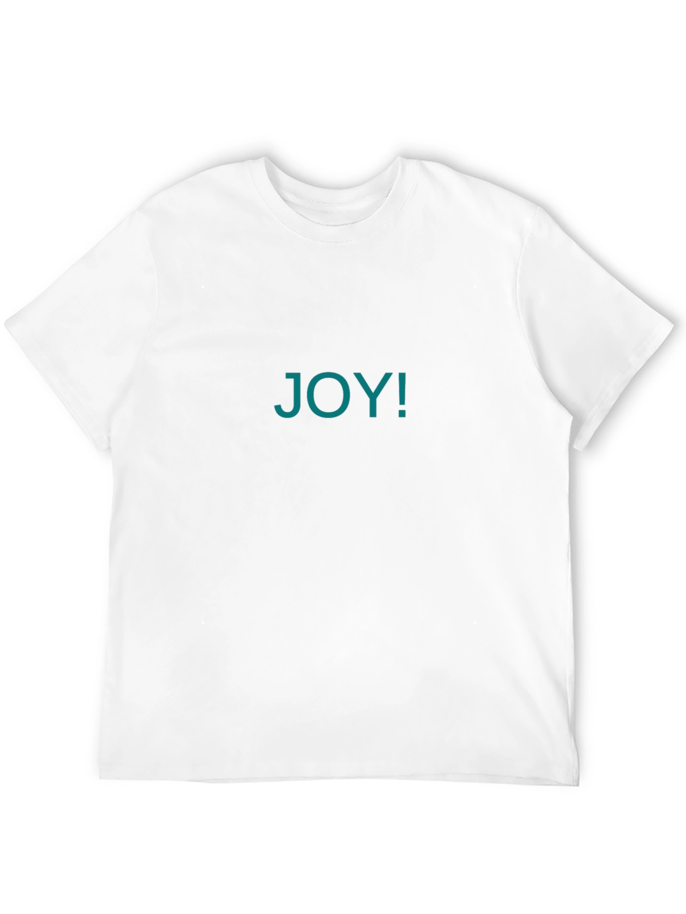 Joyful Black T-Shirt - Express Your Happiness!