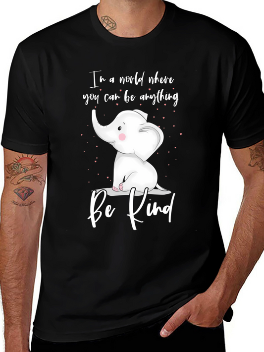 Be Kind Elephant Graphic Tee