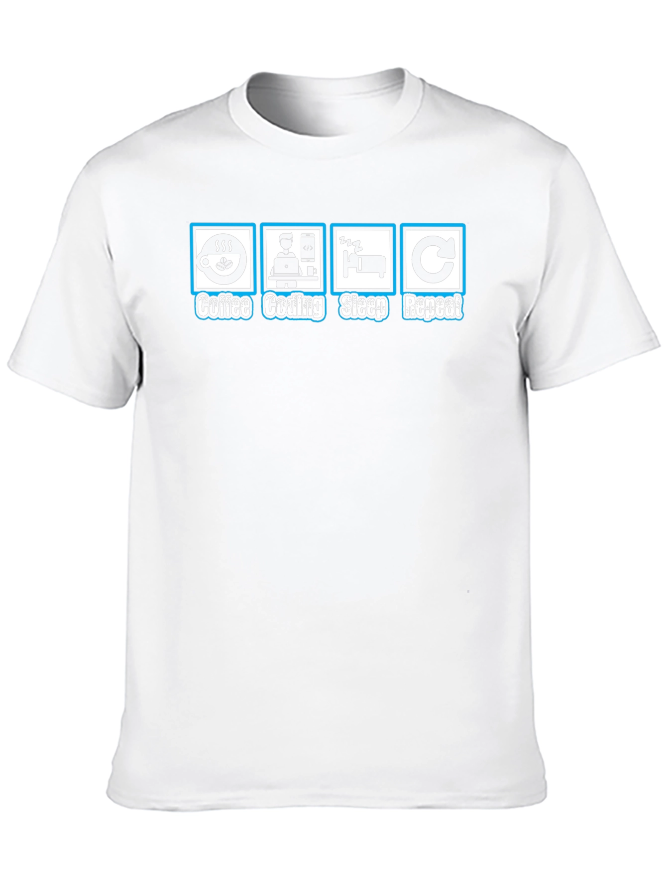 Coffee Coding Sleep Repeat T-Shirt