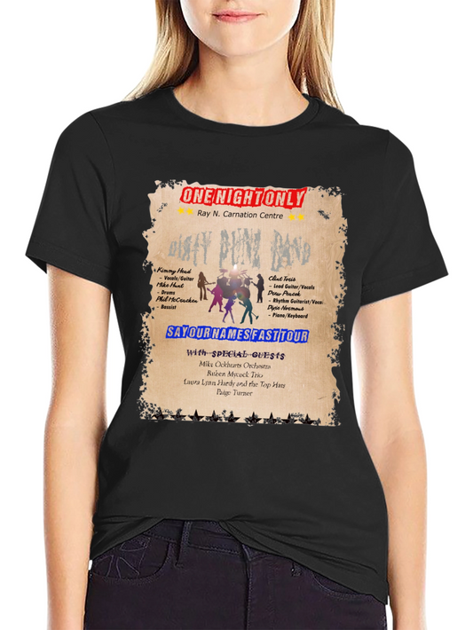 Vintage Band Tee - One Night Only - Say Our Names Fast Tour