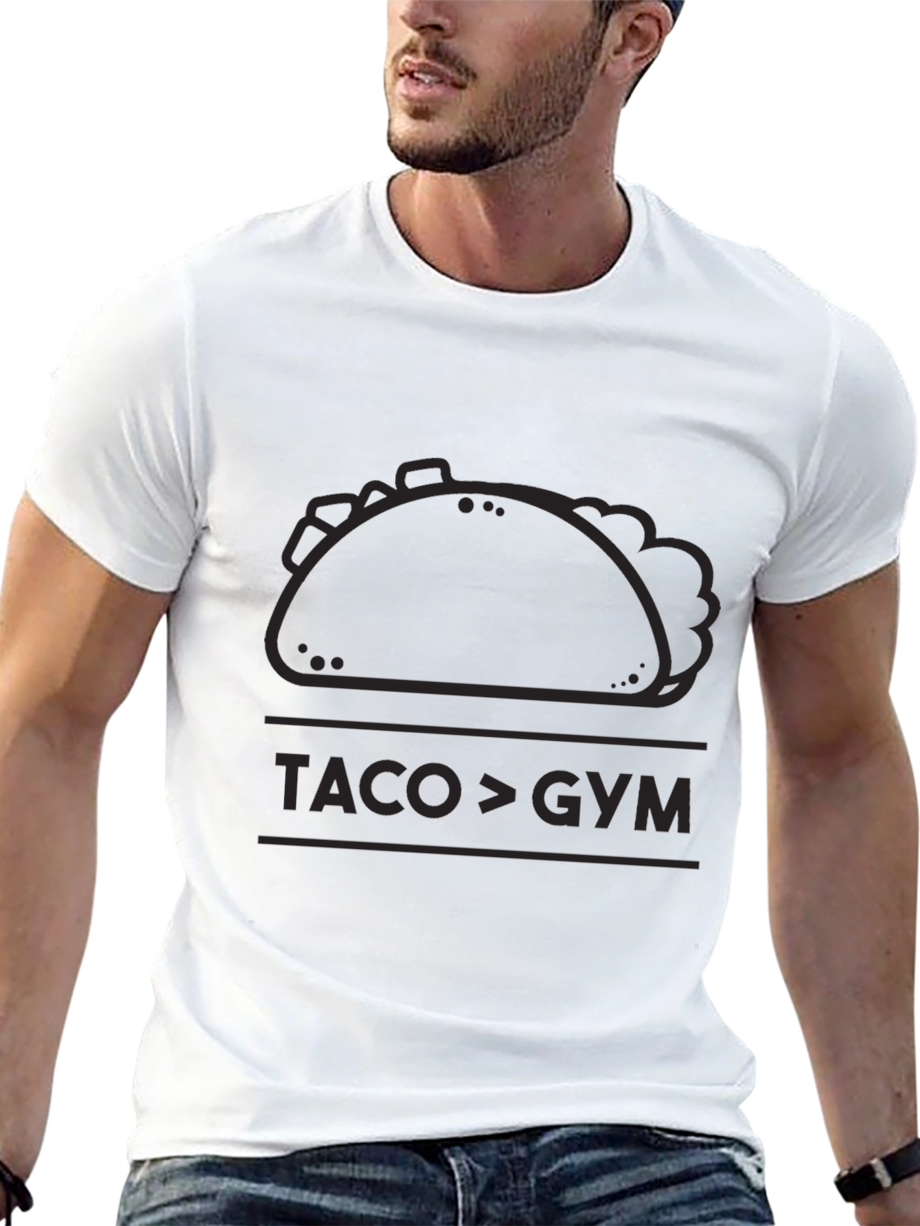 Taco > Gym Mens Graphic T-Shirt