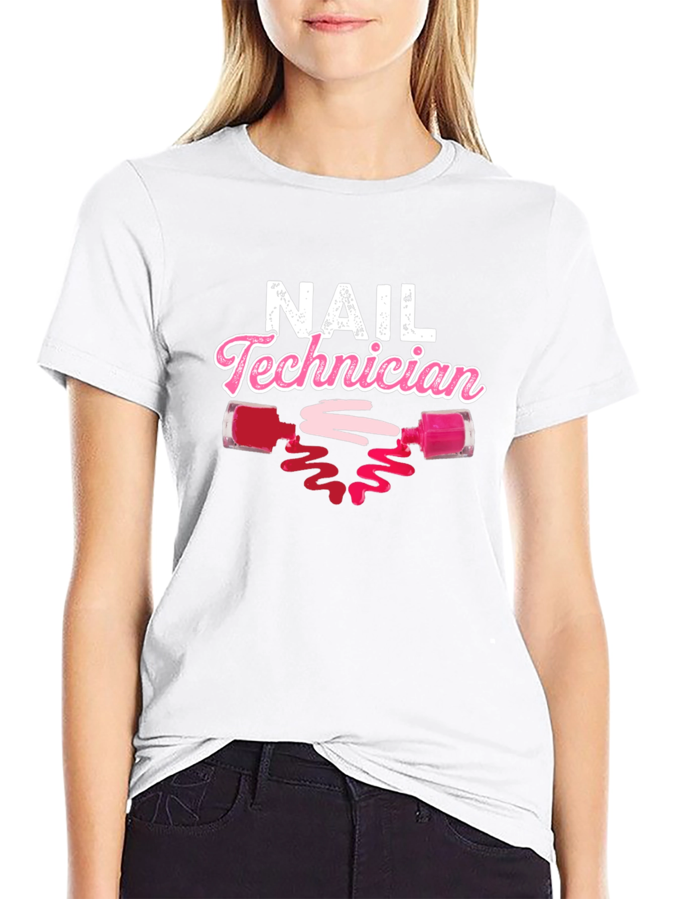 Nail Technician T-Shirt - Manicure & Pedicure