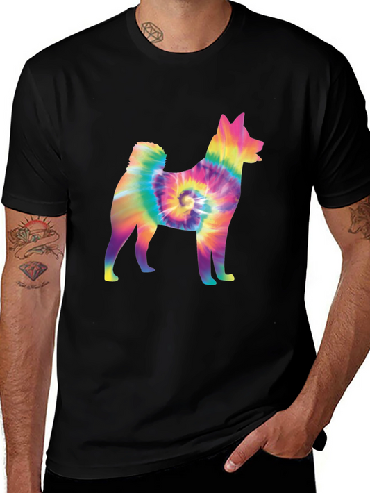 Tie-Dye Dog Graphic Tee