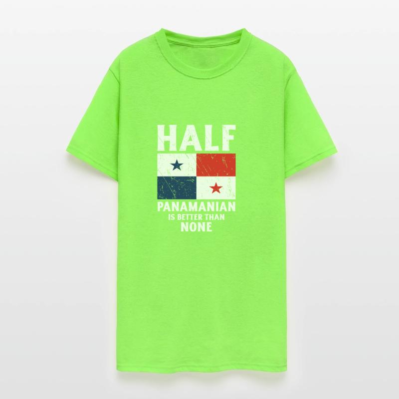 Half Panamanian Is Better Than None National Flag