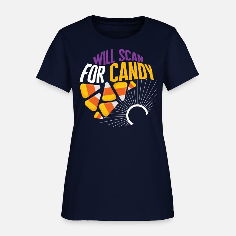 Halloween Shirt, Will Scan For Candy Sonographer