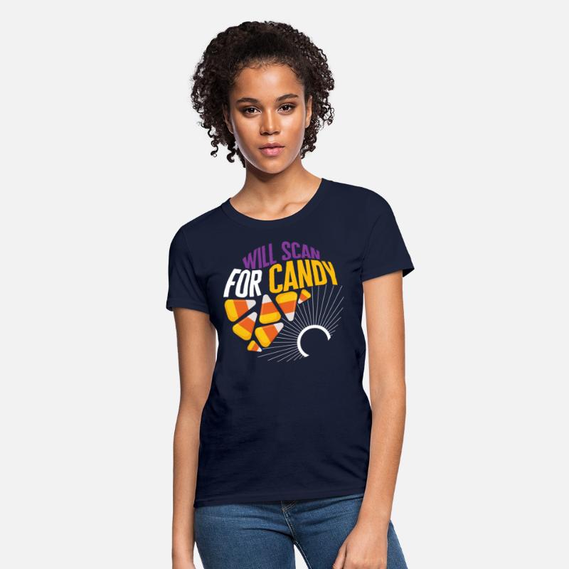 Halloween Shirt, Will Scan For Candy Sonographer