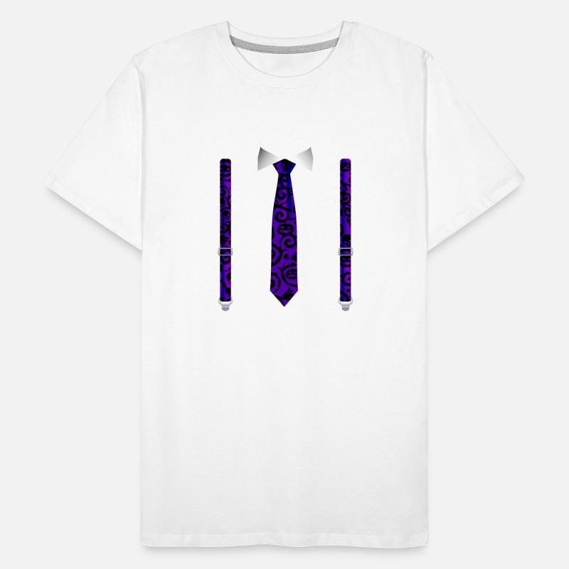 Halloween Tuxedo with Pumpkin Suspender Print
