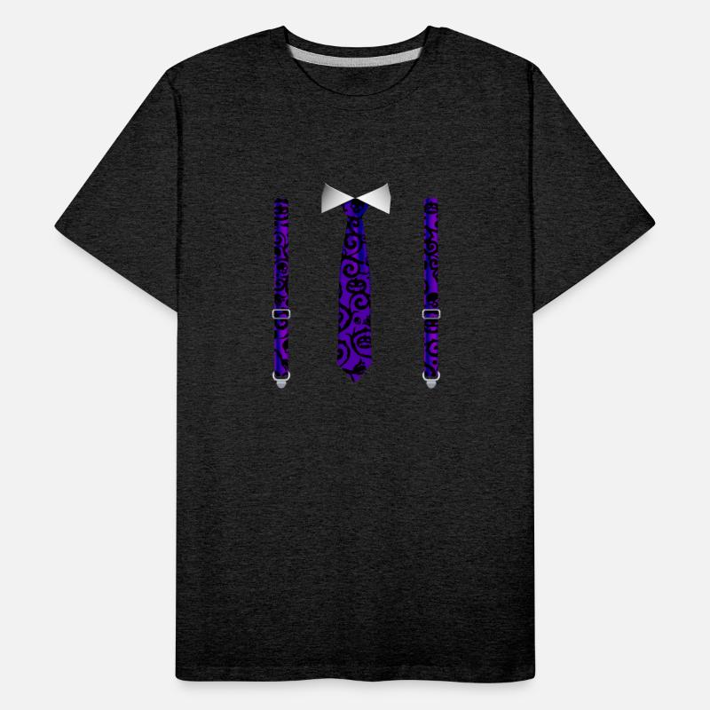 Halloween Tuxedo with Pumpkin Suspender Print
