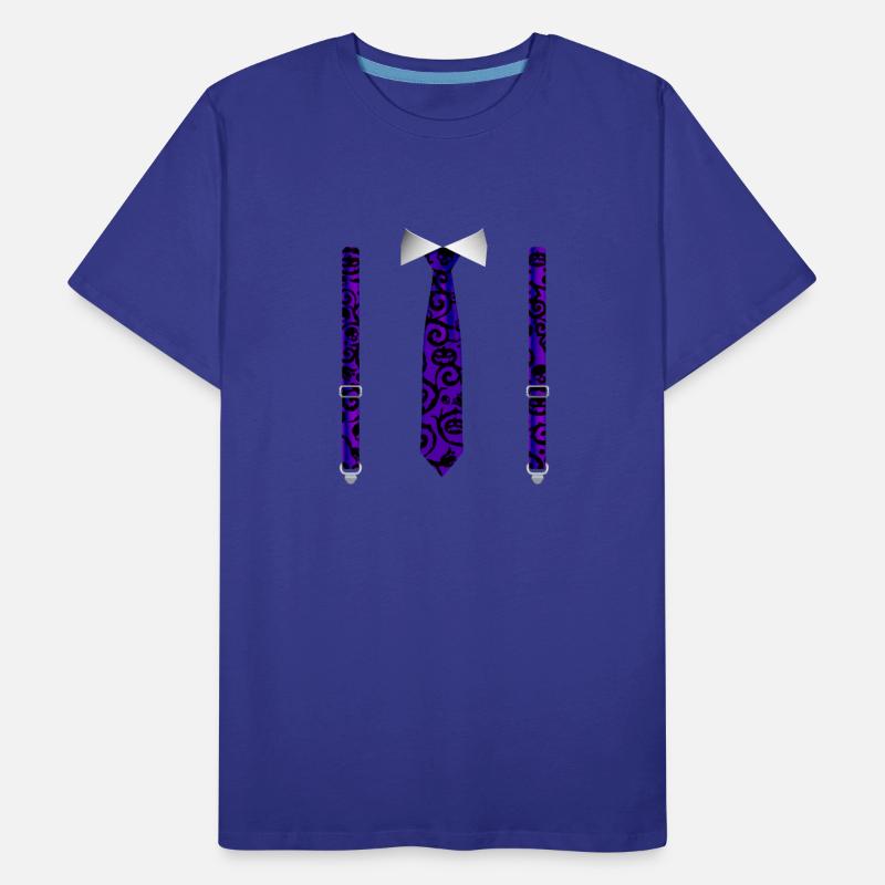 Halloween Tuxedo with Pumpkin Suspender Print