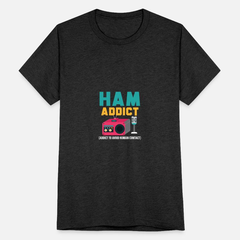 Ham Addict Radio Operator Transmission Ham Radio