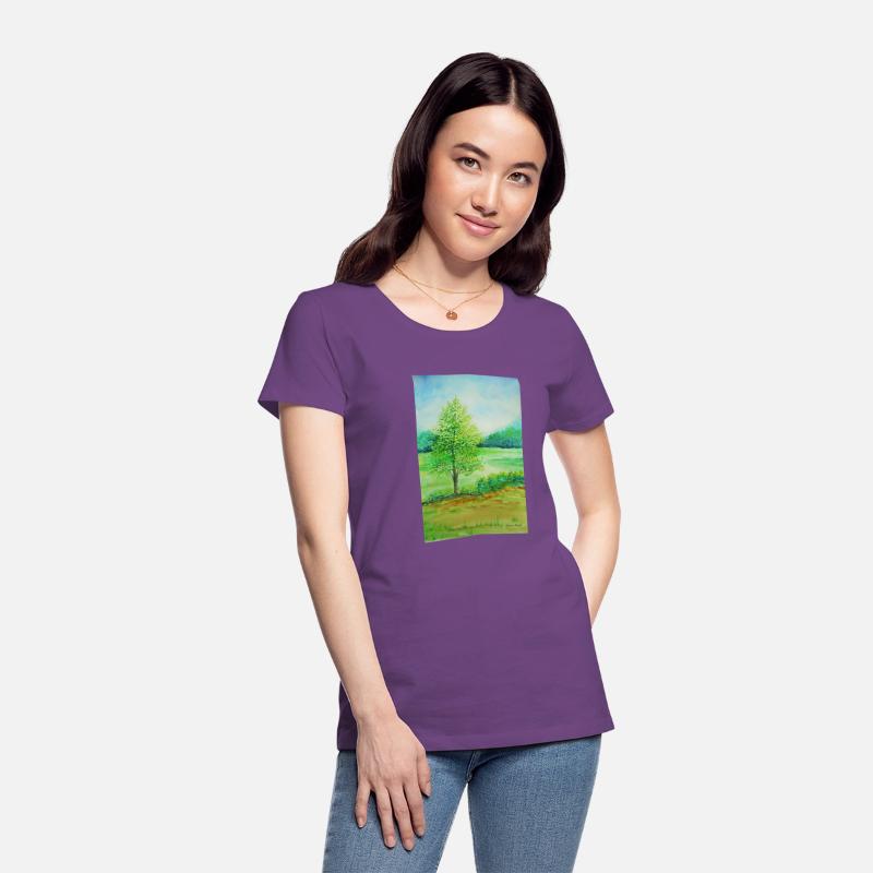 Handmade Watercolor Nature Painting