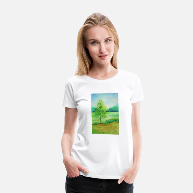 Handmade Watercolor Nature Painting