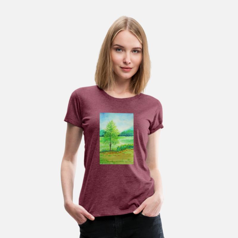 Handmade Watercolor Nature Painting