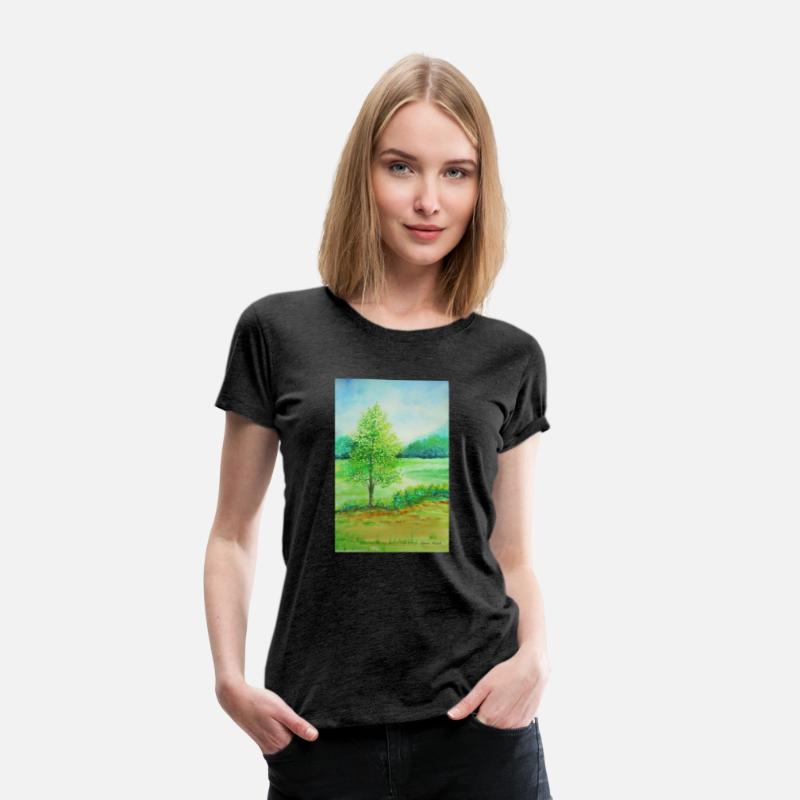 Handmade Watercolor Nature Painting