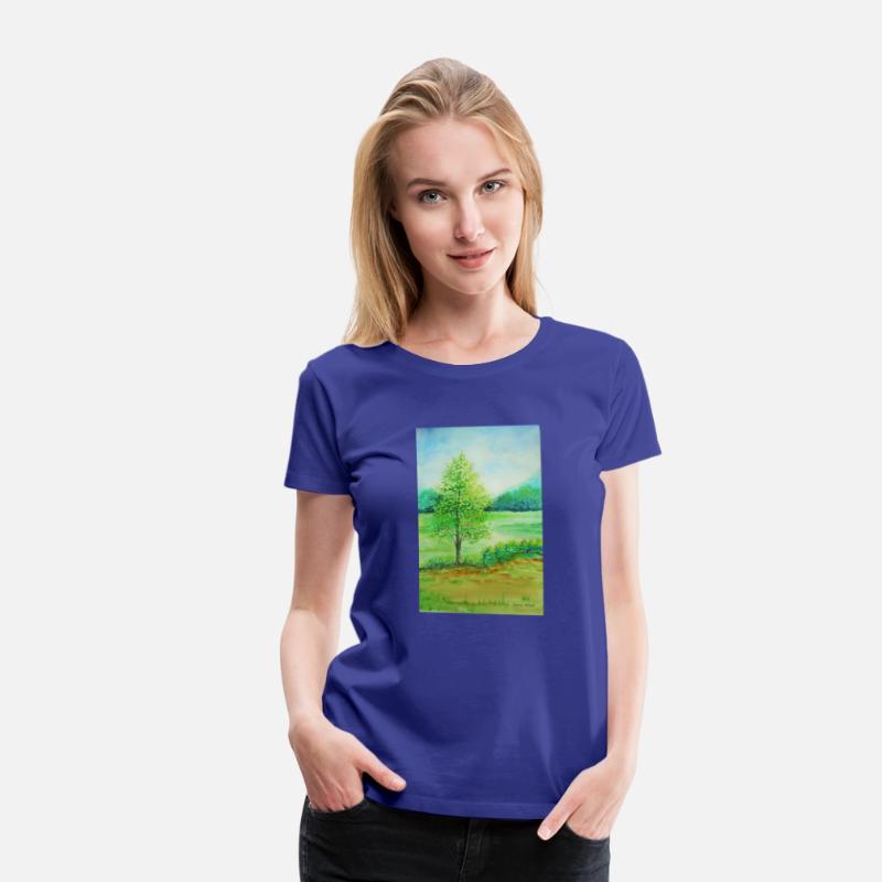 Handmade Watercolor Nature Painting