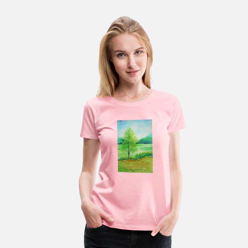 Handmade Watercolor Nature Painting