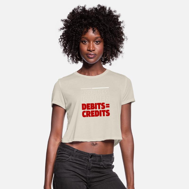 Happiness Is When Debits Credits Accountant Funny