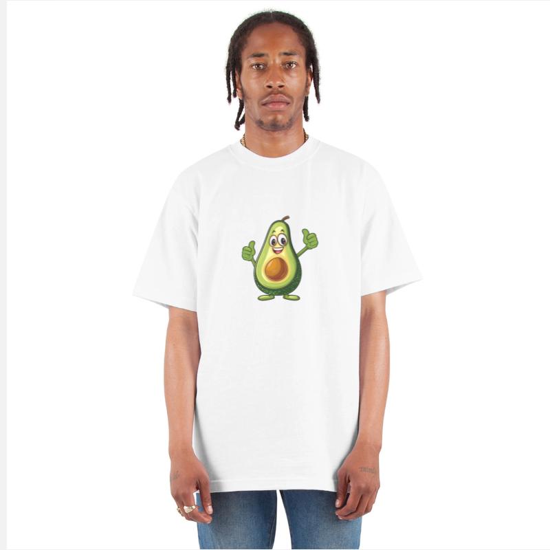 Happy Avocado With Thumbs Up