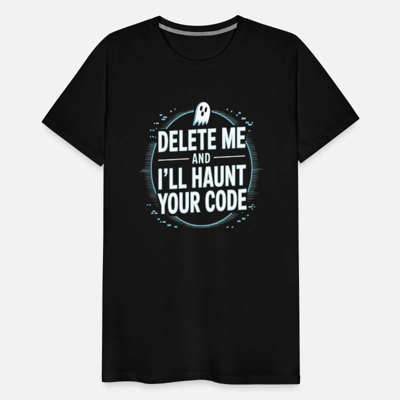 Haunt Your Code – AI Warning Tech T-Shirt