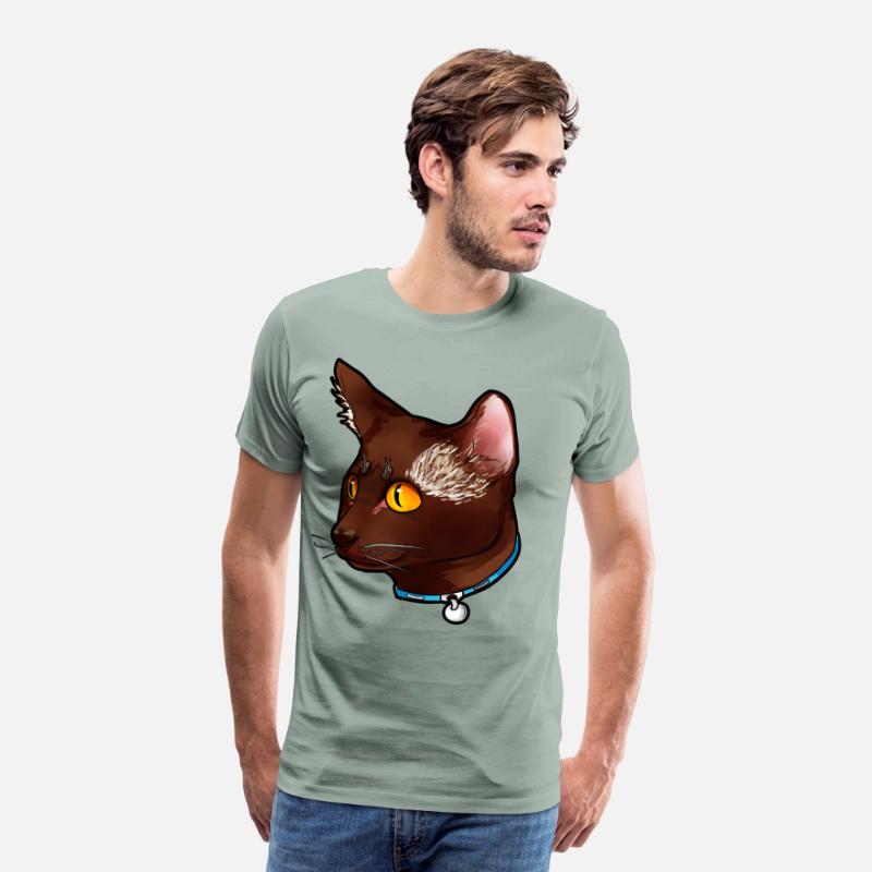 Havana Brown Cat Face Cats Kitty Present gift