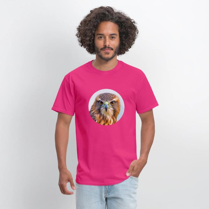 Hawk stare regal bird of prey birding bird watcher