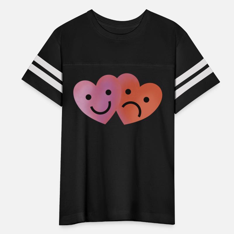Heart Theater Masks - Cool Kids Shirt Design