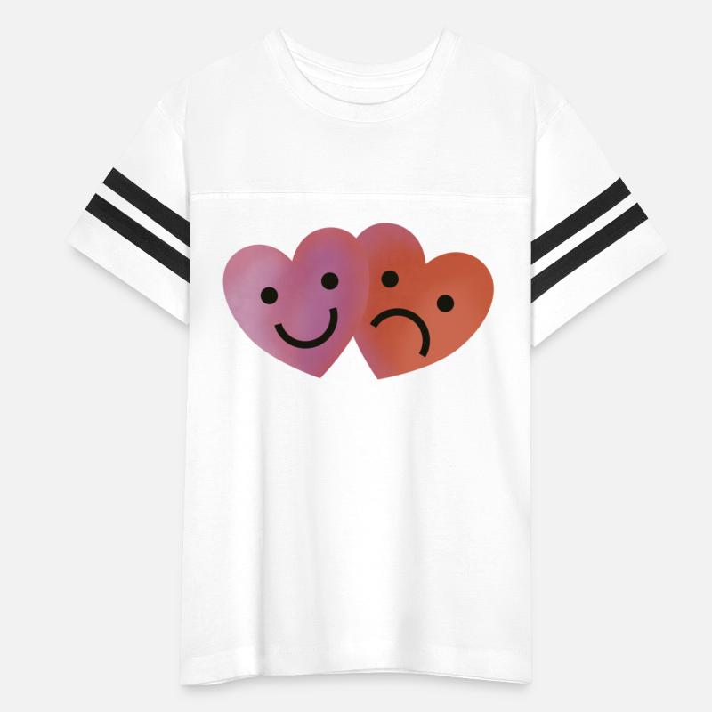 Heart Theater Masks - Cool Kids Shirt Design