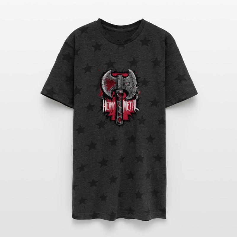 Heavy Metal Axe Graphic Inspired Design