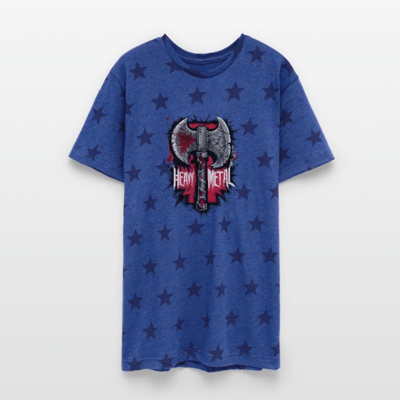 Heavy Metal Axe Graphic Inspired Design