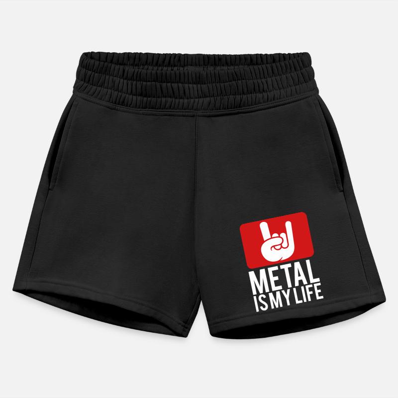 Heavy Metal Is My Life Hard Rock Music Text Quote