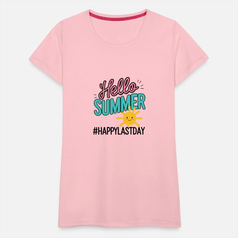 Hello Summer Happy Last Day T Shirts