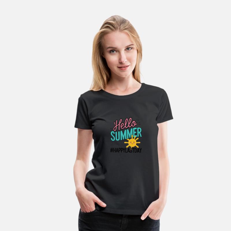 Hello Summer Happy Last Day T Shirts