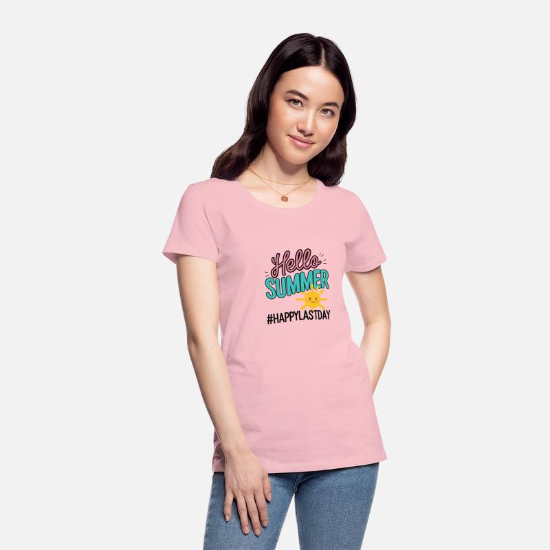 Hello Summer Happy Last Day T Shirts