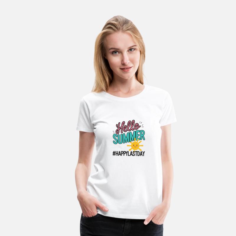 Hello Summer Happy Last Day T Shirts