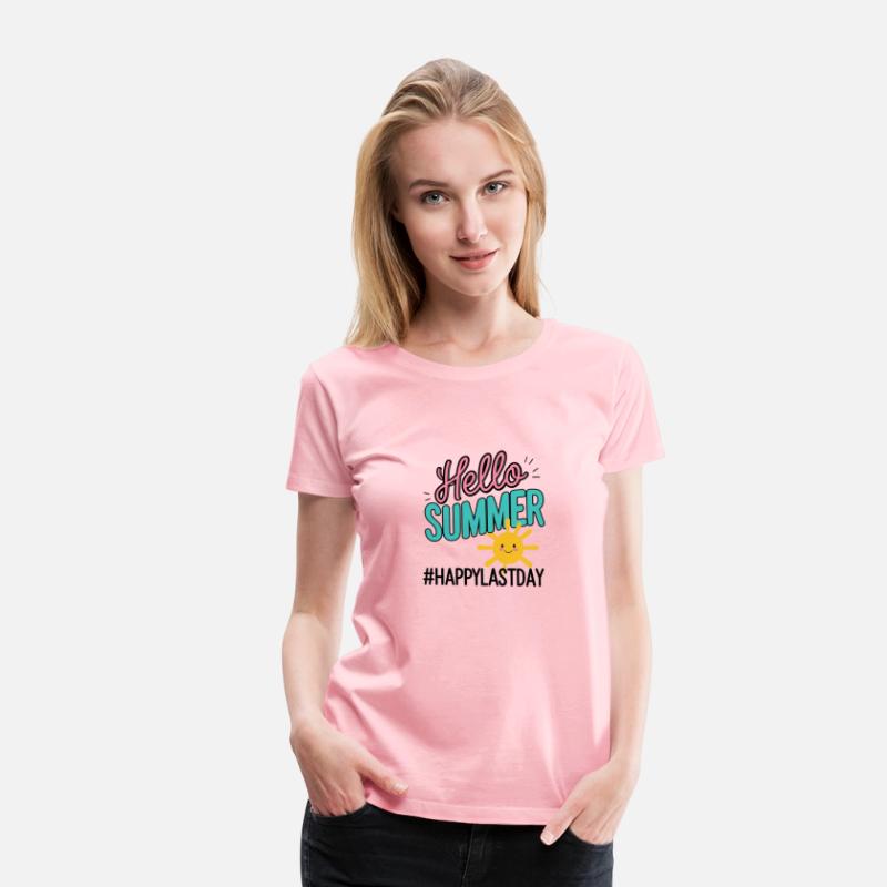 Hello Summer Happy Last Day T Shirts