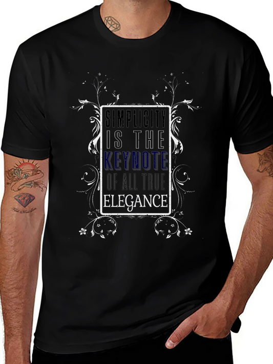 Elegant Simplicity Graphic Tee