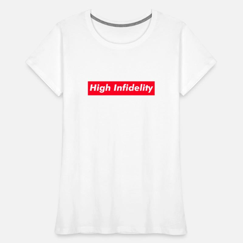 High Infidelity Red Box Text Gift Music Fan Lover