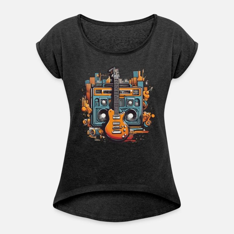 Hip-Hop Guitar Meets Boombox: A Bold New Design