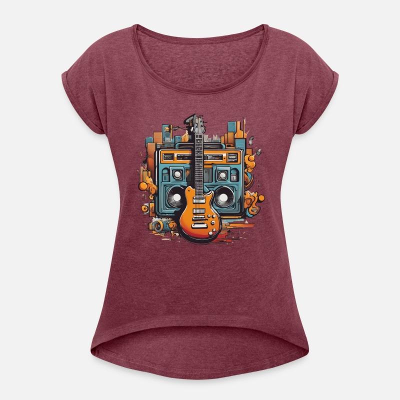 Hip-Hop Guitar Meets Boombox: A Bold New Design