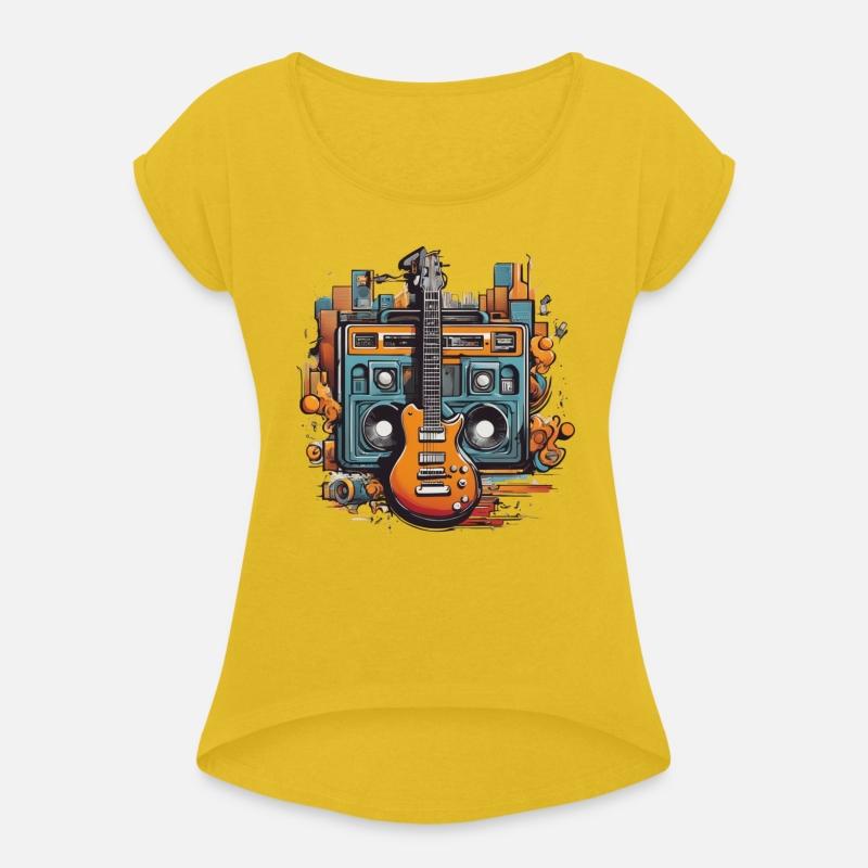 Hip-Hop Guitar Meets Boombox: A Bold New Design