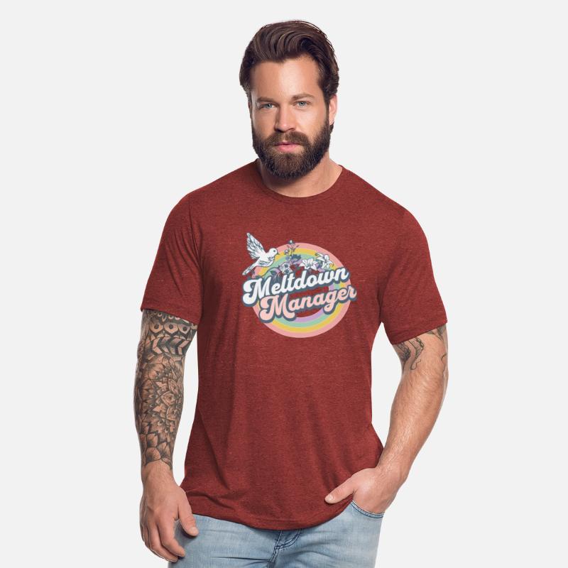 Hippie Meltdown Manager Caregiver Tee