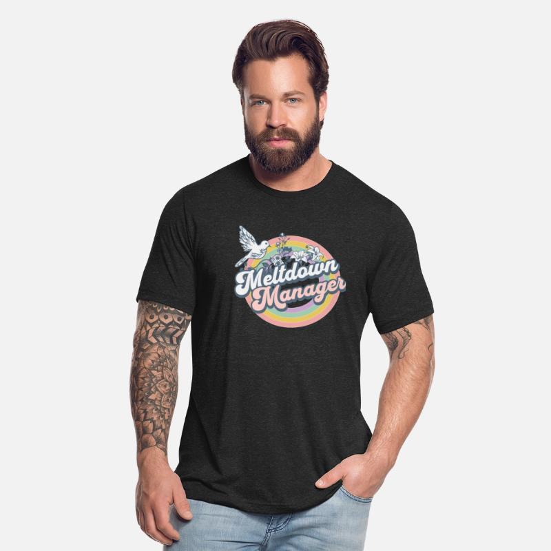 Hippie Meltdown Manager Caregiver Tee