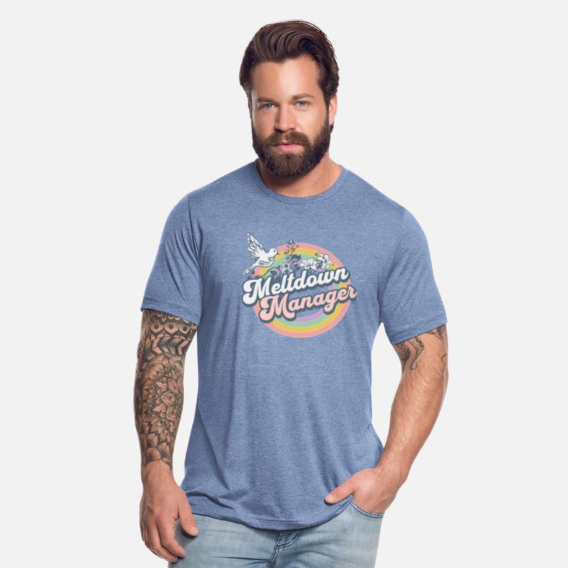 Hippie Meltdown Manager Caregiver Tee