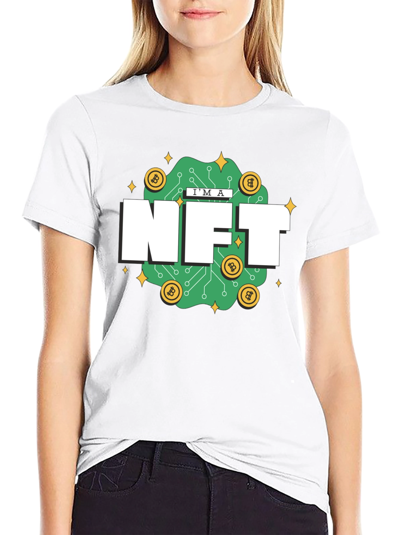Im An NFT Black T-Shirt