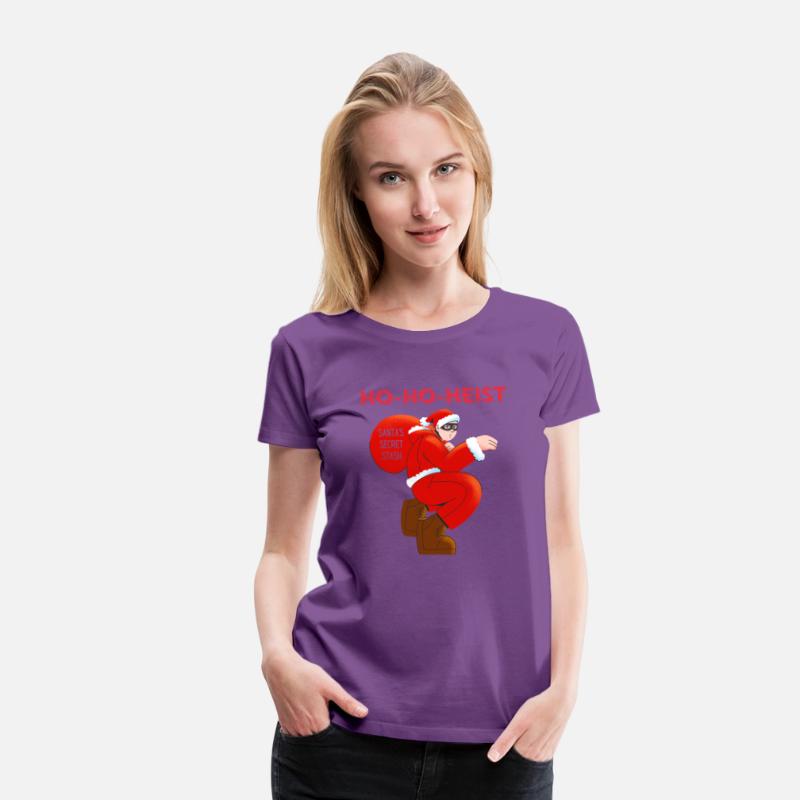 Ho Ho Heist Santa Claus Secret Stash Funny Xmas