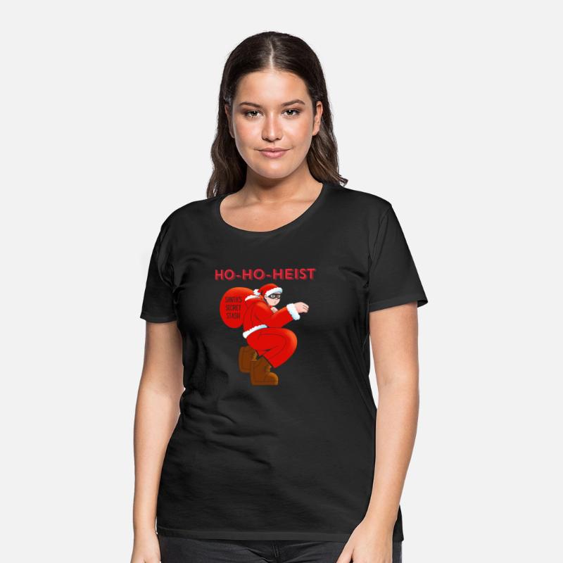 Ho Ho Heist Santa Claus Secret Stash Funny Xmas